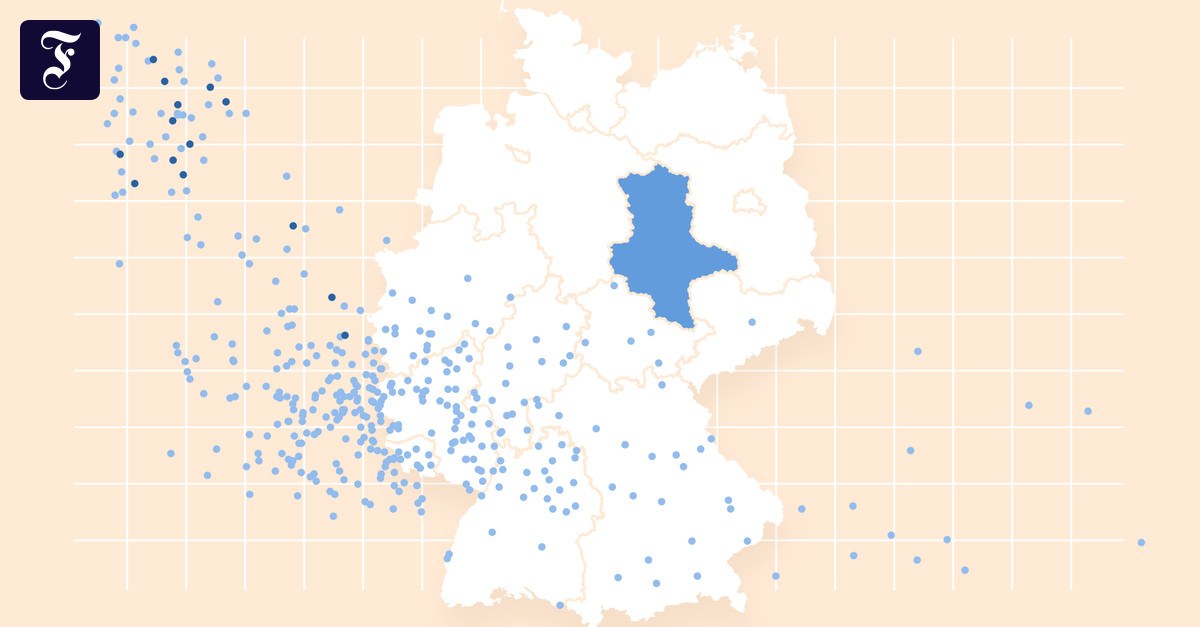 Wahl in Sachsen-Anhalt: Wo die AfD besonders leichtes Spiel hat