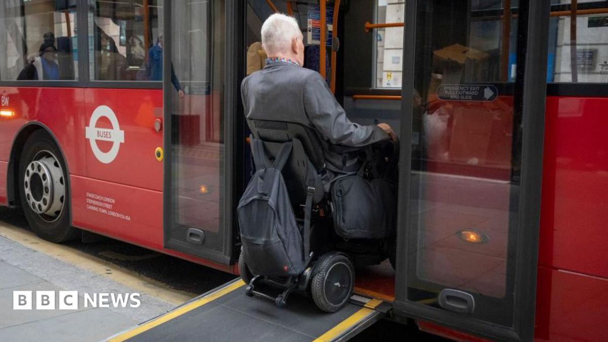 Disabled people in England to get 24-hour free bus travel