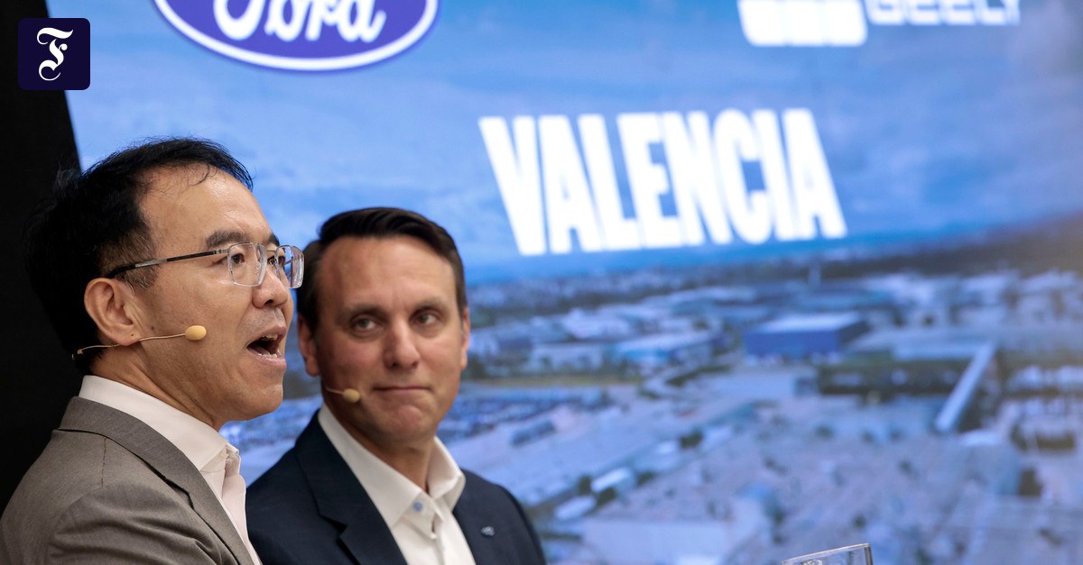 Automobilbranche: Ford erleichtert Geely den Einstieg in Europa