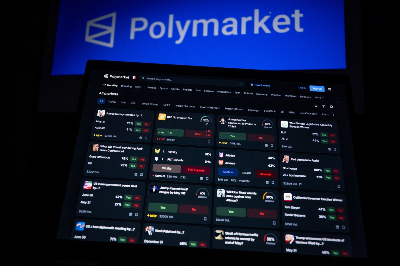 As prediction markets boom, questions arise over who will be the watchdog
