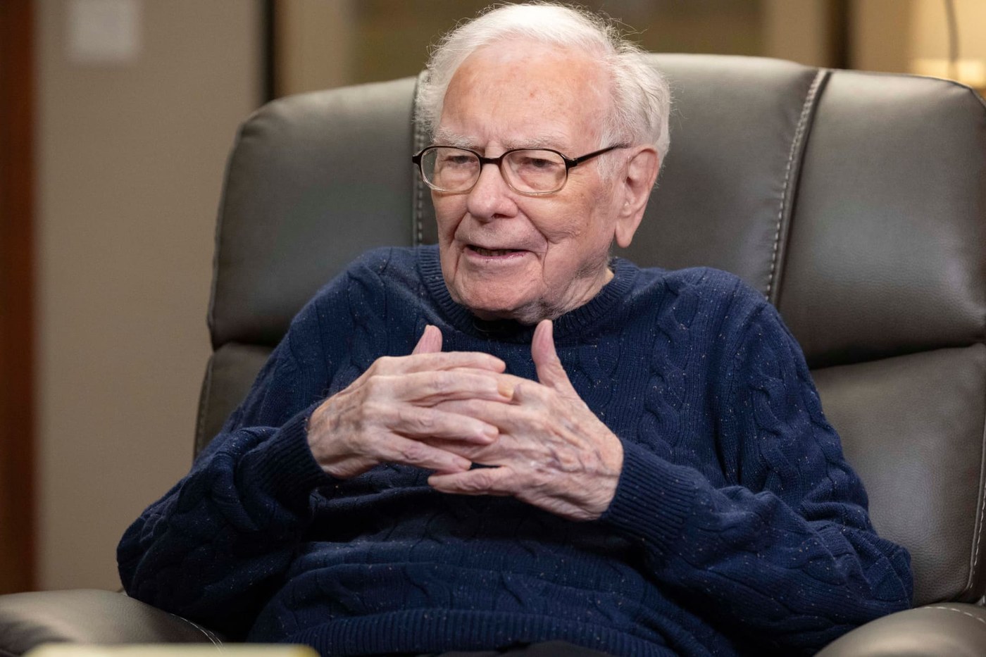 Warren Buffett tells CNBC he initiated Berkshire Hathaway's investment in Alphabet