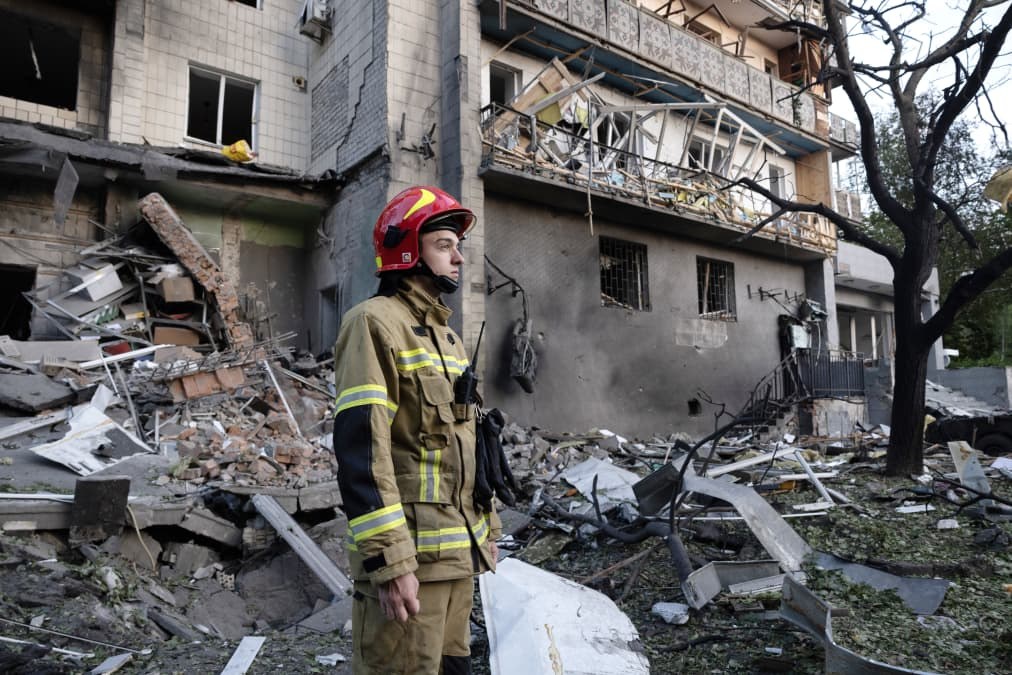 Russia pounds Kyiv as NATO military chief warns Moscow would 'lose a lot' by attacking Baltics
