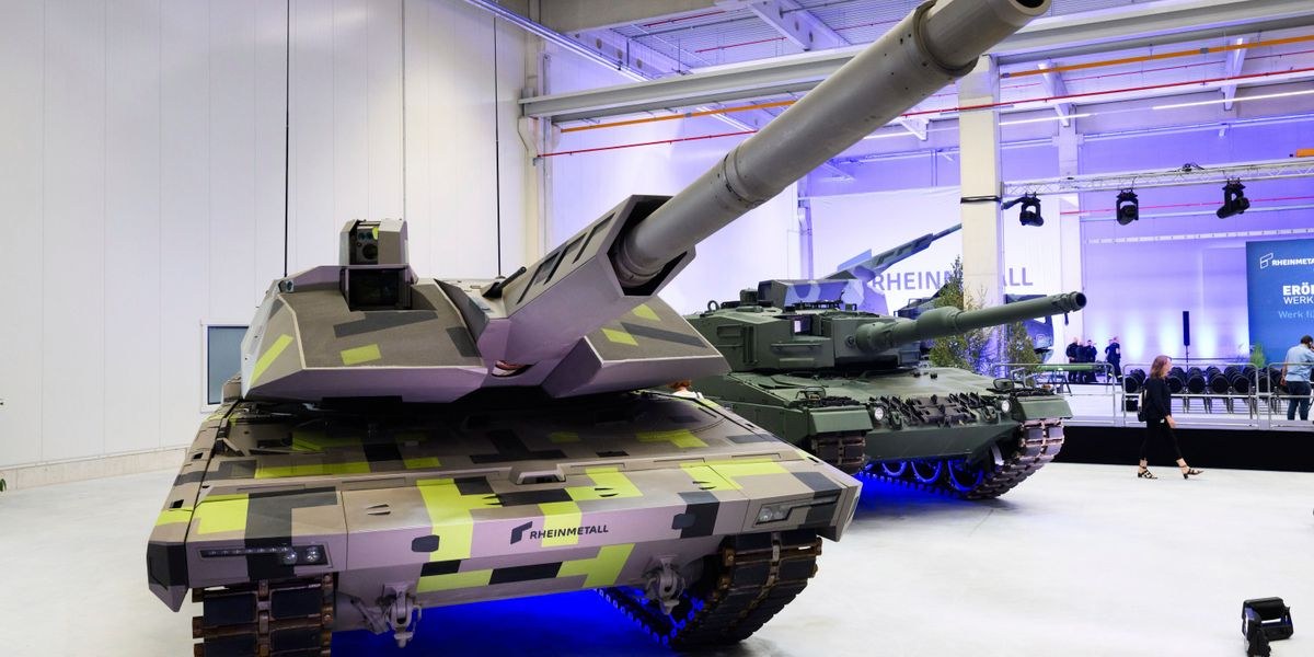 Rüstungsindustrie: Rheinmetall senkt Prognose, Renk-Aktie mit Kursprung