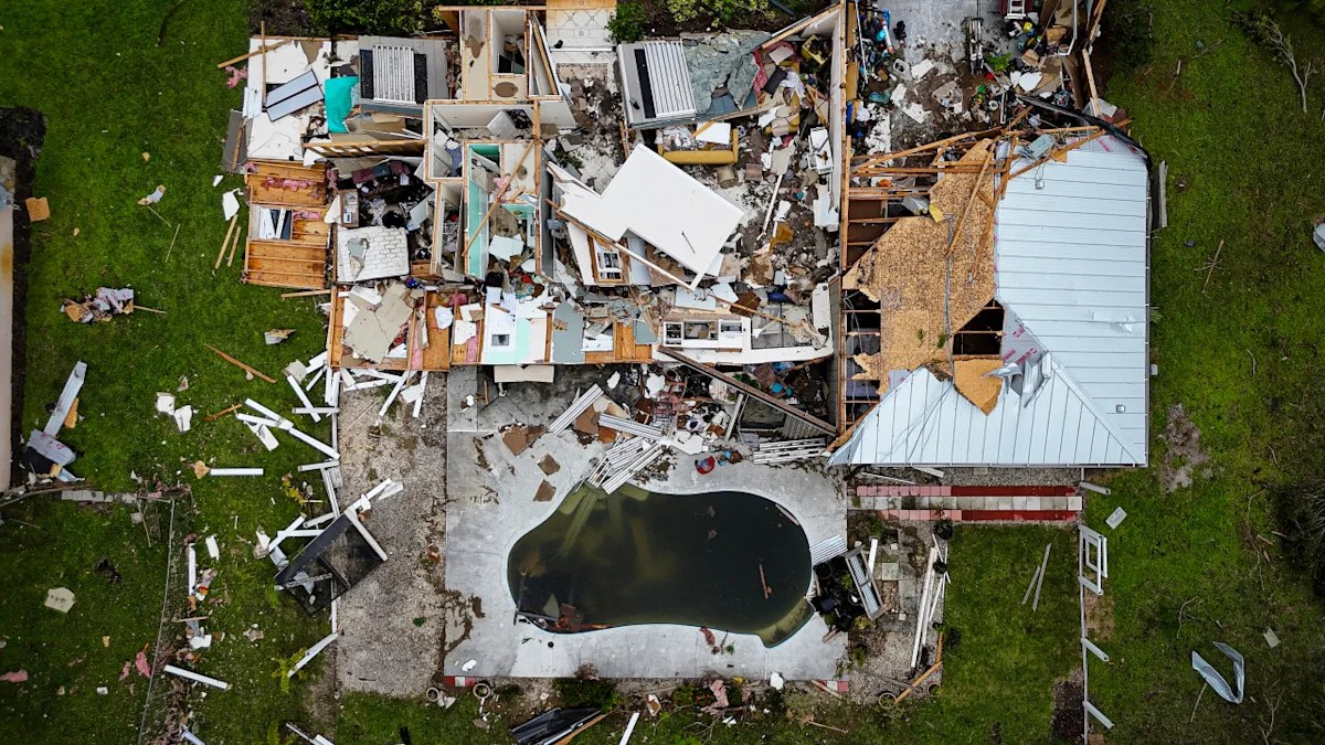 Florida man paid off his house 2 months before Hurricane Milton tore off his roof — and he had no home insurance